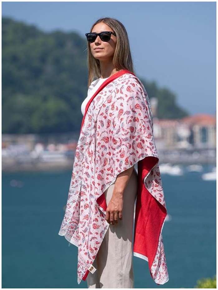 Foulard double en soie ASK111CD