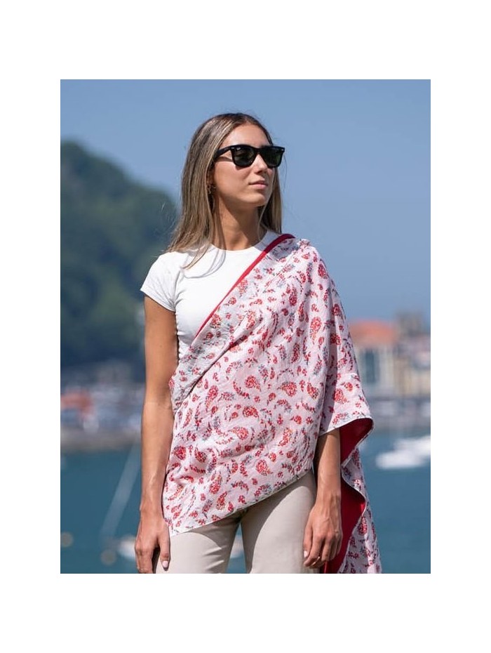 Foulard double en soie ASK111CD