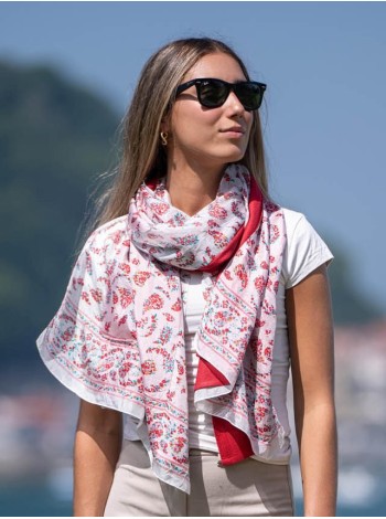 Double silk foulard ASK111CD