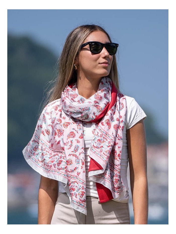 Foulard double en soie ASK111CD