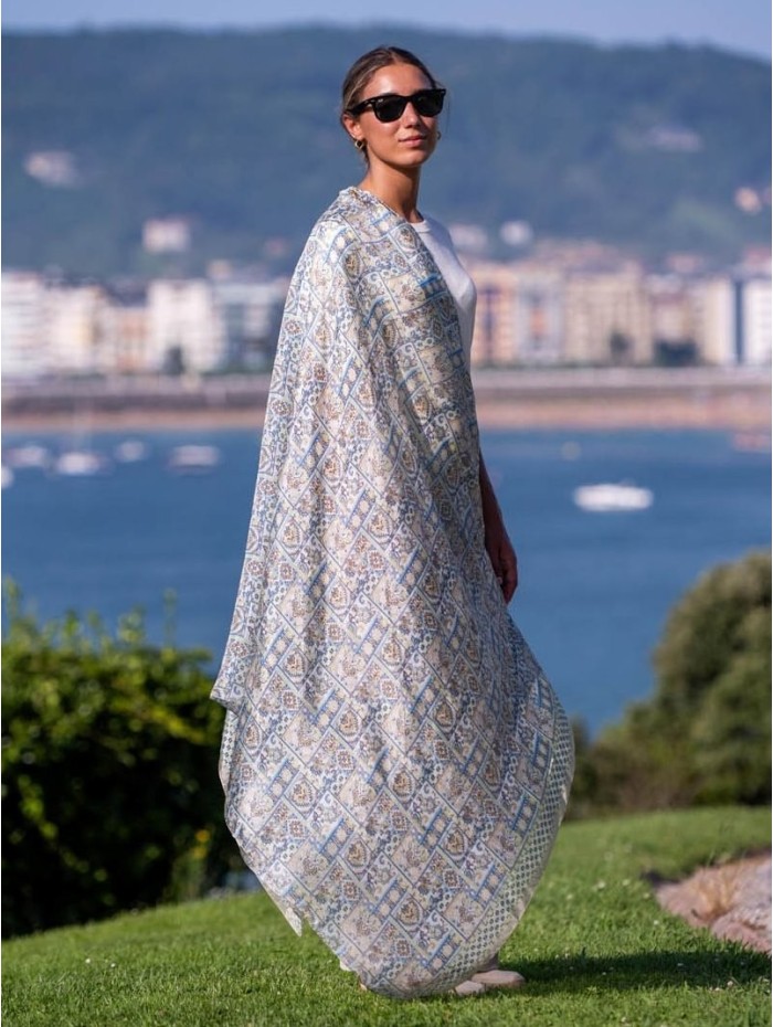 Silk foulard ASK127C