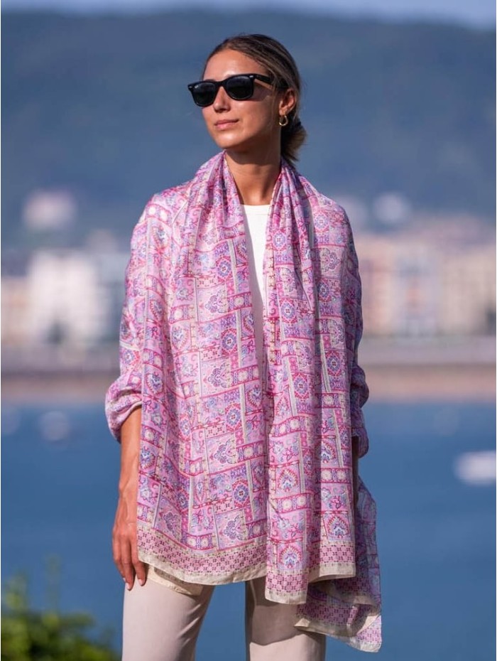 Foulard en soie ASK127C