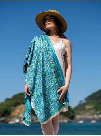 Double silk foulard ASK127CD