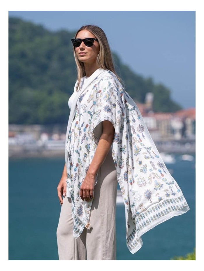 Double silk foulard ASK139CD