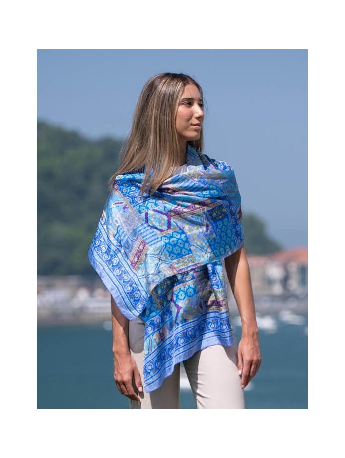 Double silk foulard ASK182CD