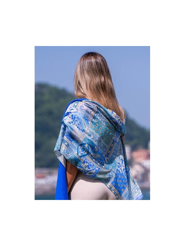 Double silk foulard ASK182CD