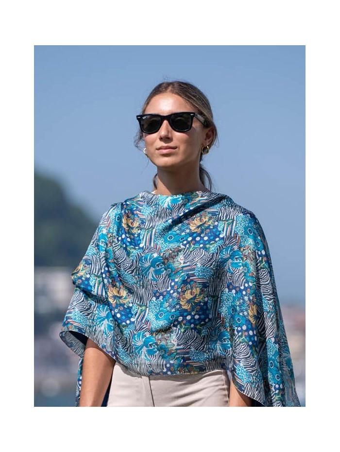 Double silk foulard ASK189CD