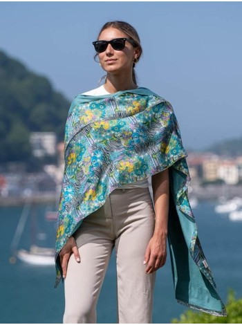 Double silk foulard ASK189CD