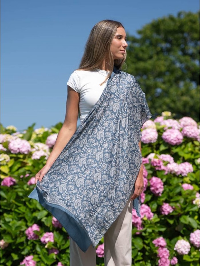 Foulard double en soie ASK190CDA