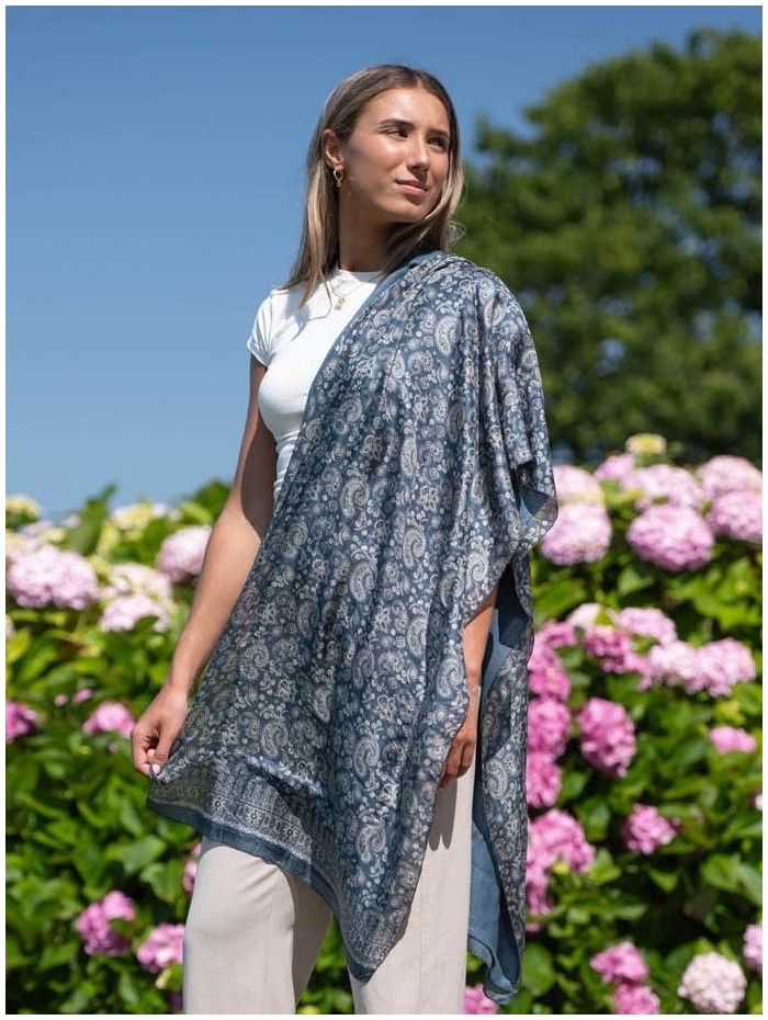 Foulard double en soie ASK190CDA