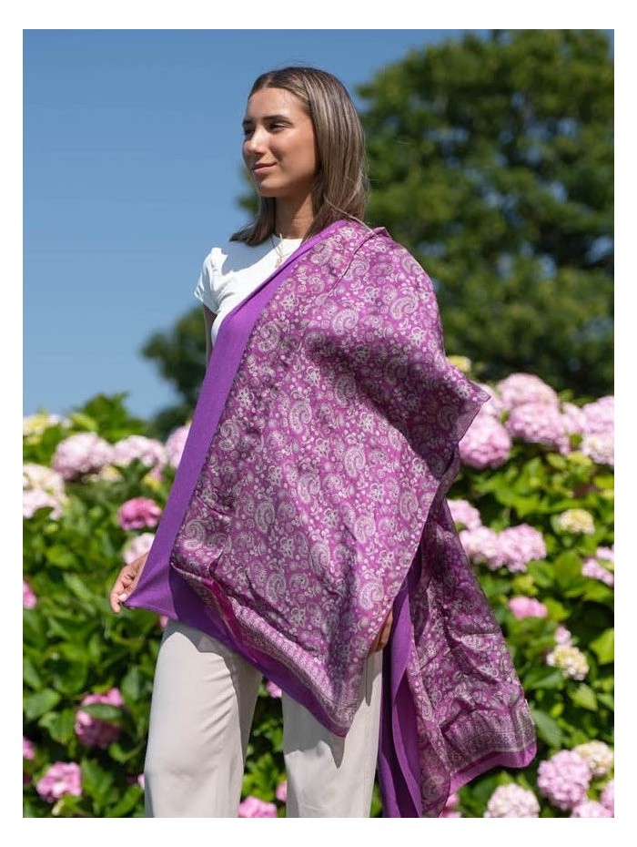 Foulard double en soie ASK190CDA