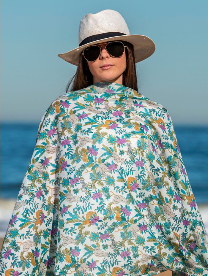 Cotton shawl-sarong ACT81C