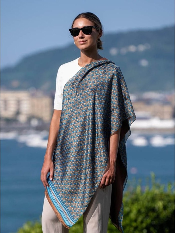 Double silk foulard ASK252CDB