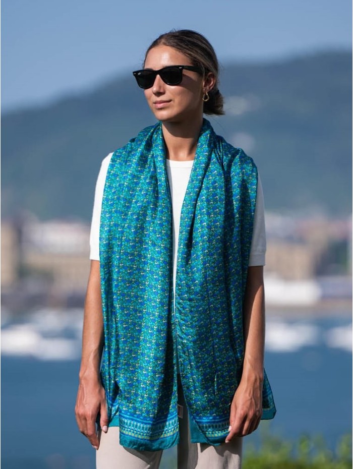 Double silk foulard ASK252CDB