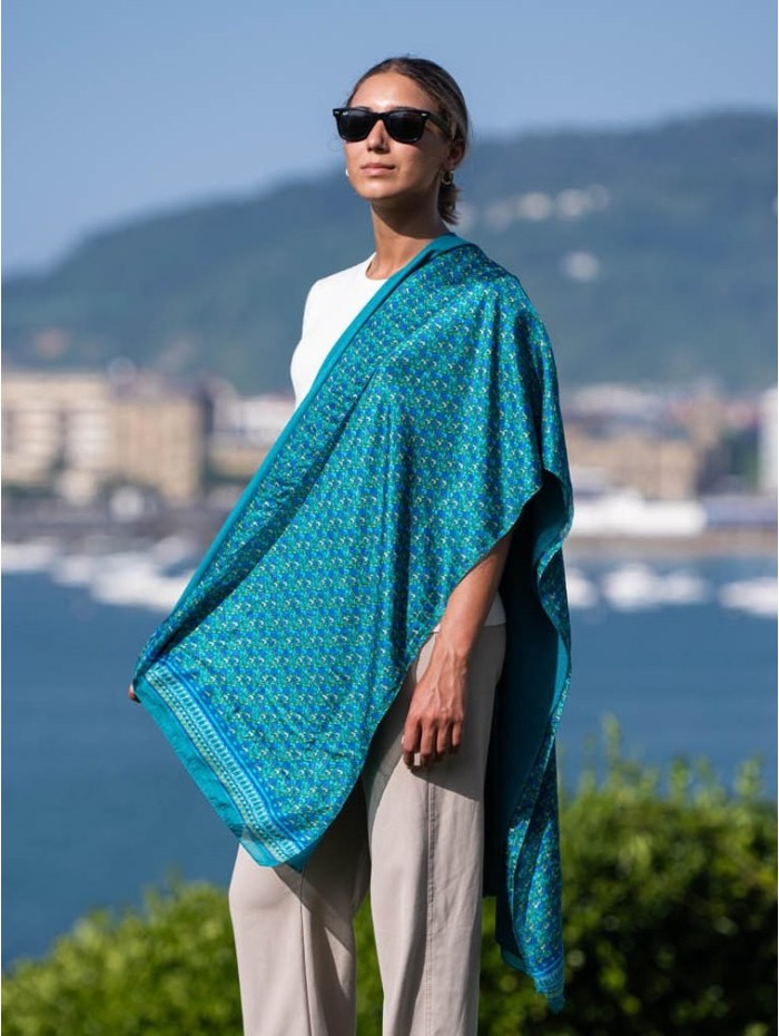 Double silk foulard ASK252CDB