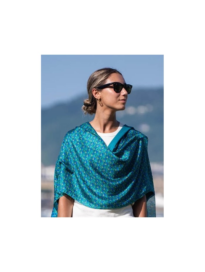 Double silk foulard ASK252CDB