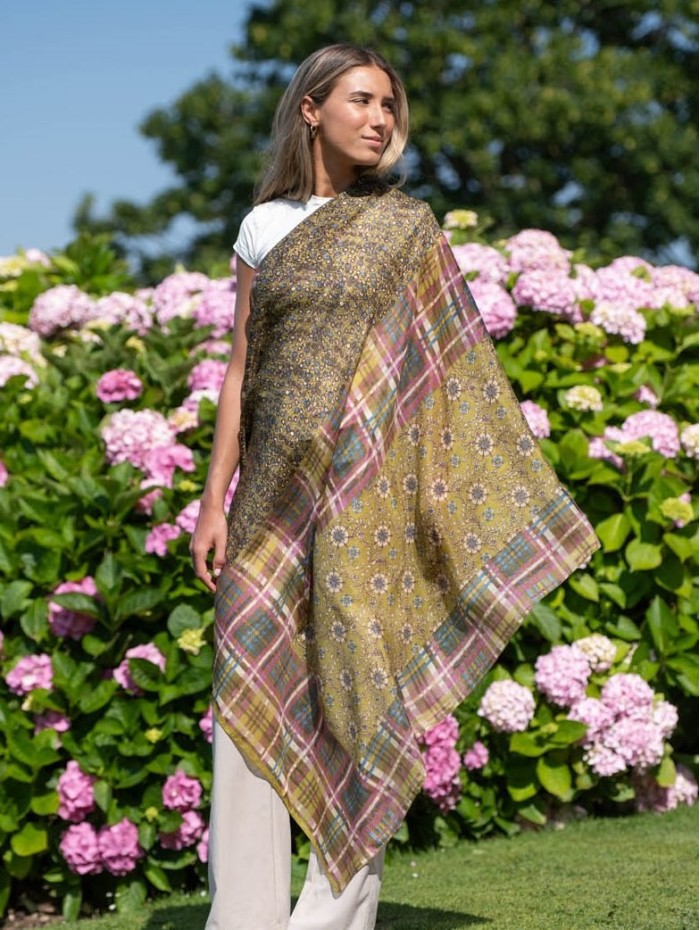 Silk foulard ATU161C