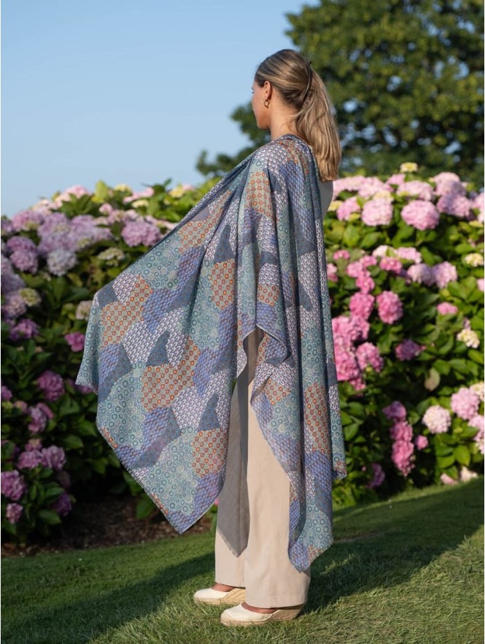 Wool and silk scarf CHE13W