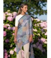 Wool and silk scarf CHE13W