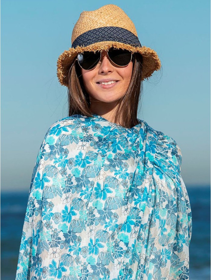 Cotton shawl-sarong ACT83C