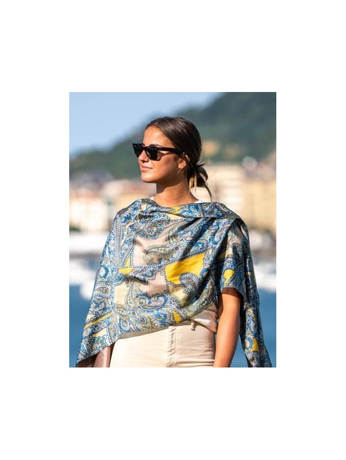 Double silk foulard ASK54CD