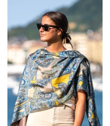 Double silk foulard ASK54CD