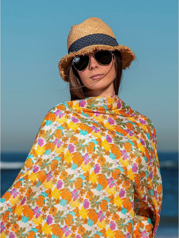 Cotton shawl-sarong ACT83C