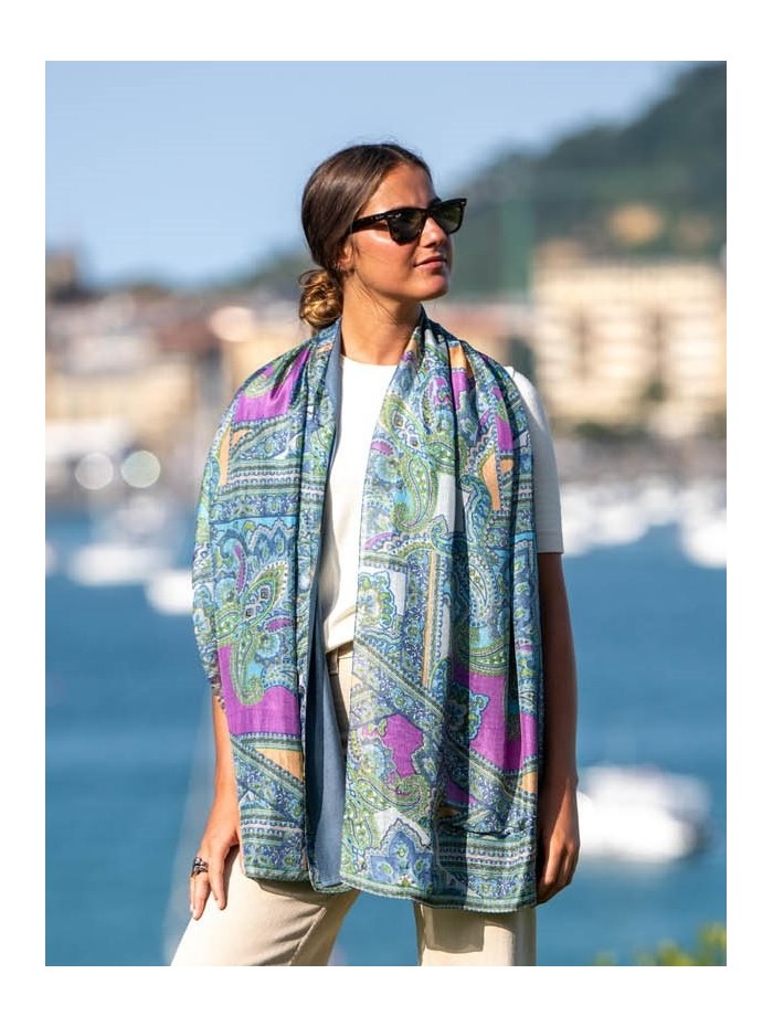 Double silk foulard ASK54CD