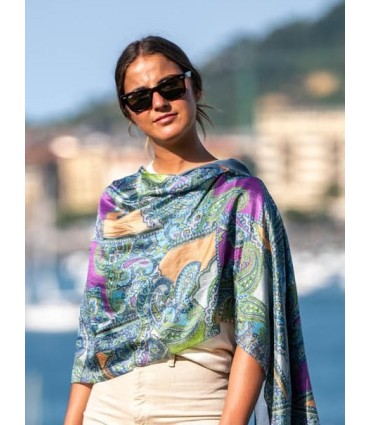 Double silk foulard ASK54CD