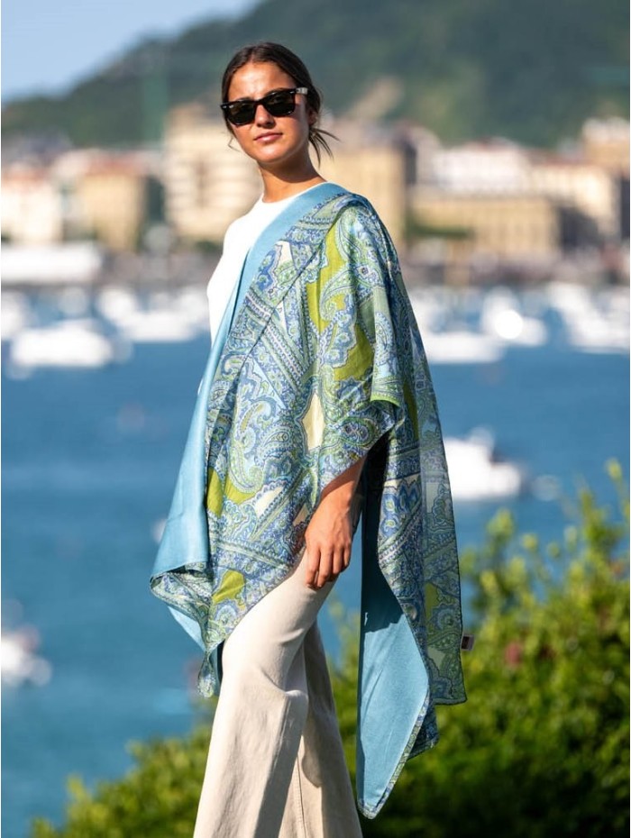 Foulard double en soie ASK54CD