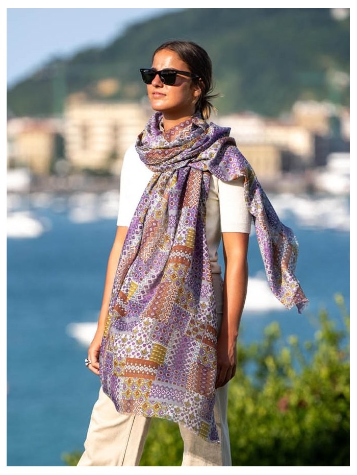 Viscose shawl ALK05C