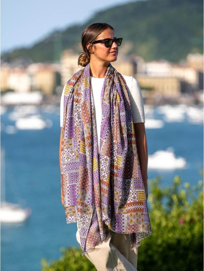 Viscose shawl ALK05C