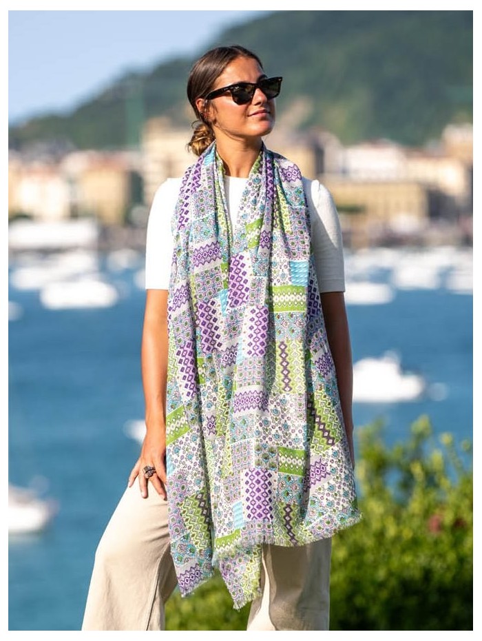 Viscose shawl ALK05C