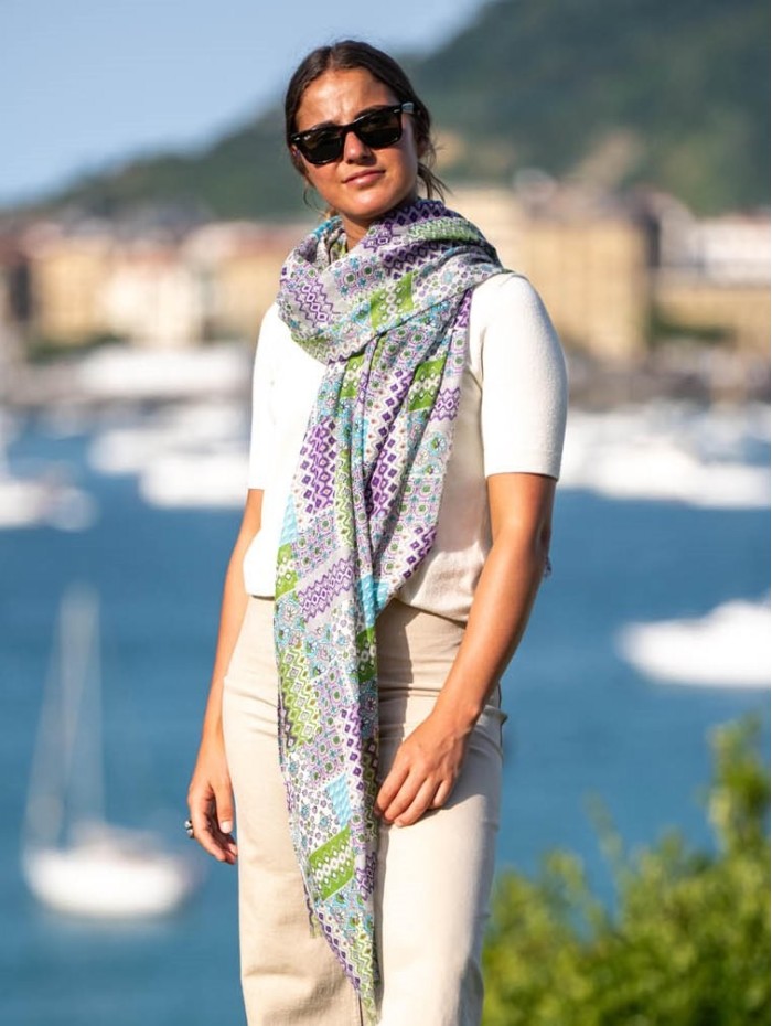 Viscose shawl ALK05C