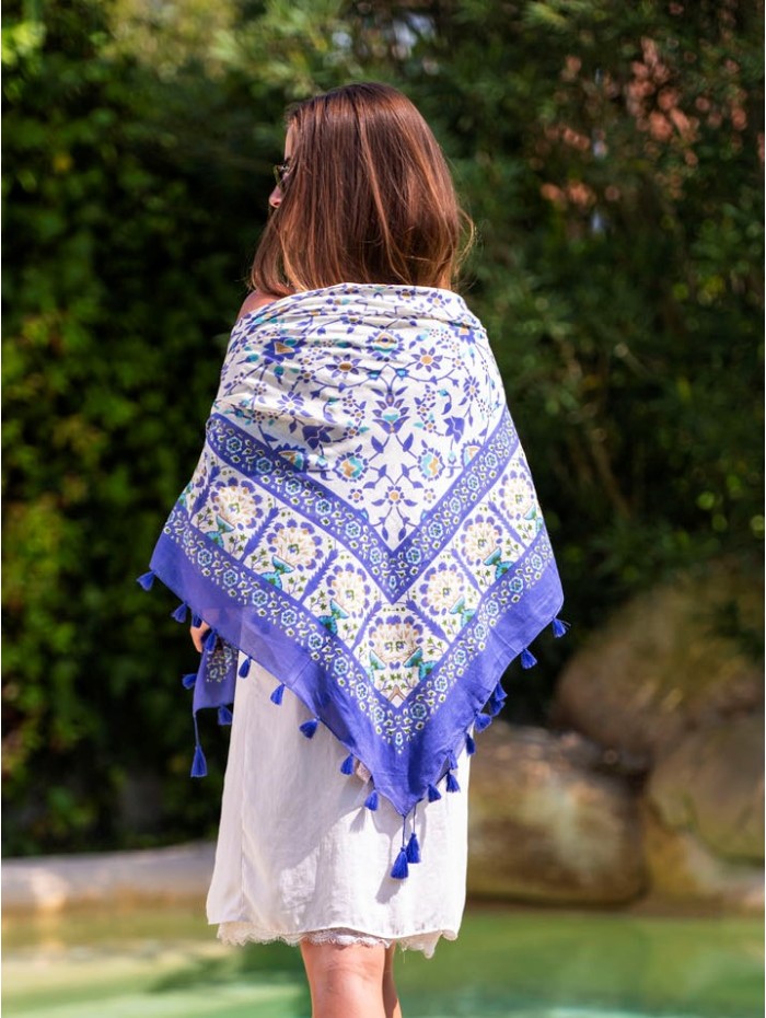 Cotton scarf CDT315PF