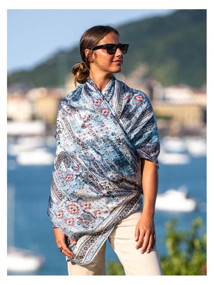 Foulard en soie ASK02C