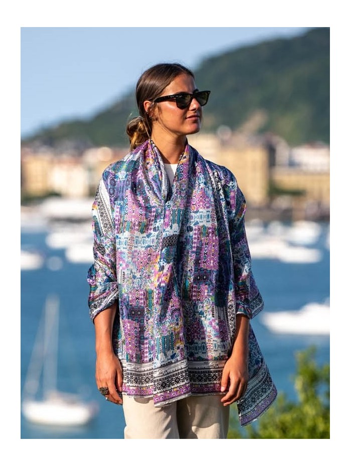 Foulard en soie ASK02C