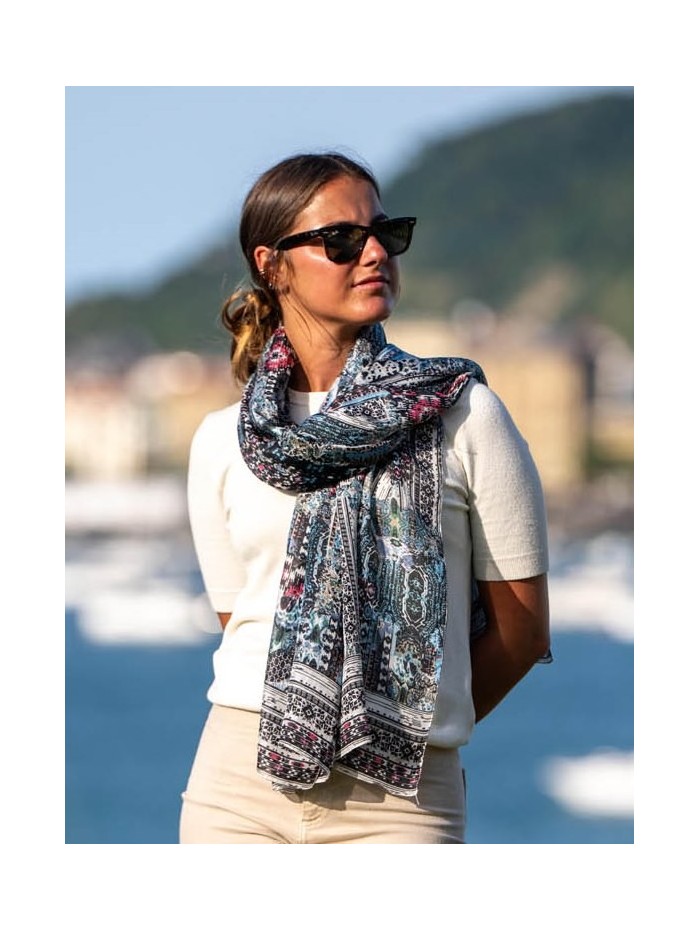 Foulard en soie ASK02C
