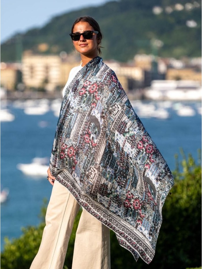 Foulard en soie ASK02C