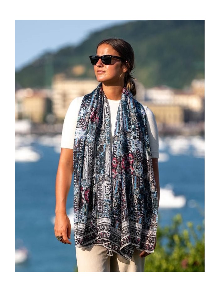 Foulard en soie ASK02C