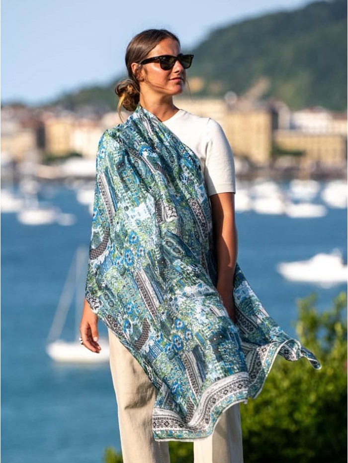 Foulard en soie ASK02C