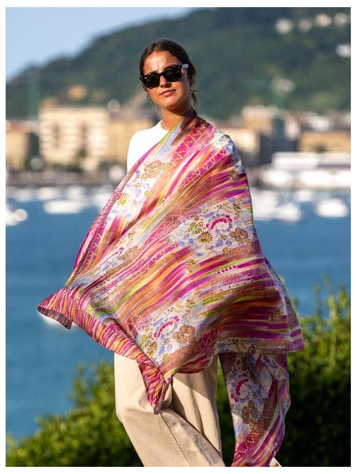 Foulard en soie ASK05C