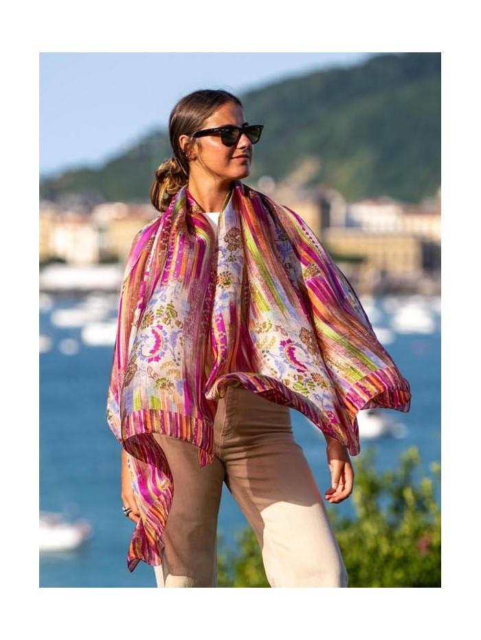 Foulard en soie ASK05C