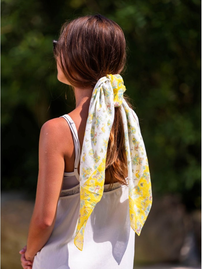 Cotton scarf ACT66P