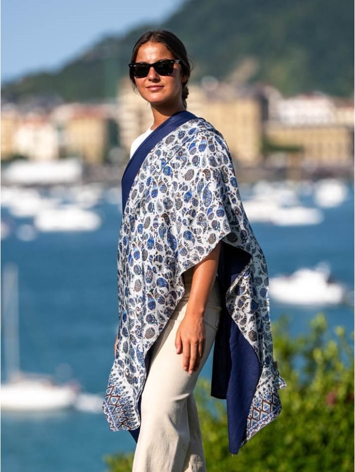 Foulard double en soie ASK28CD