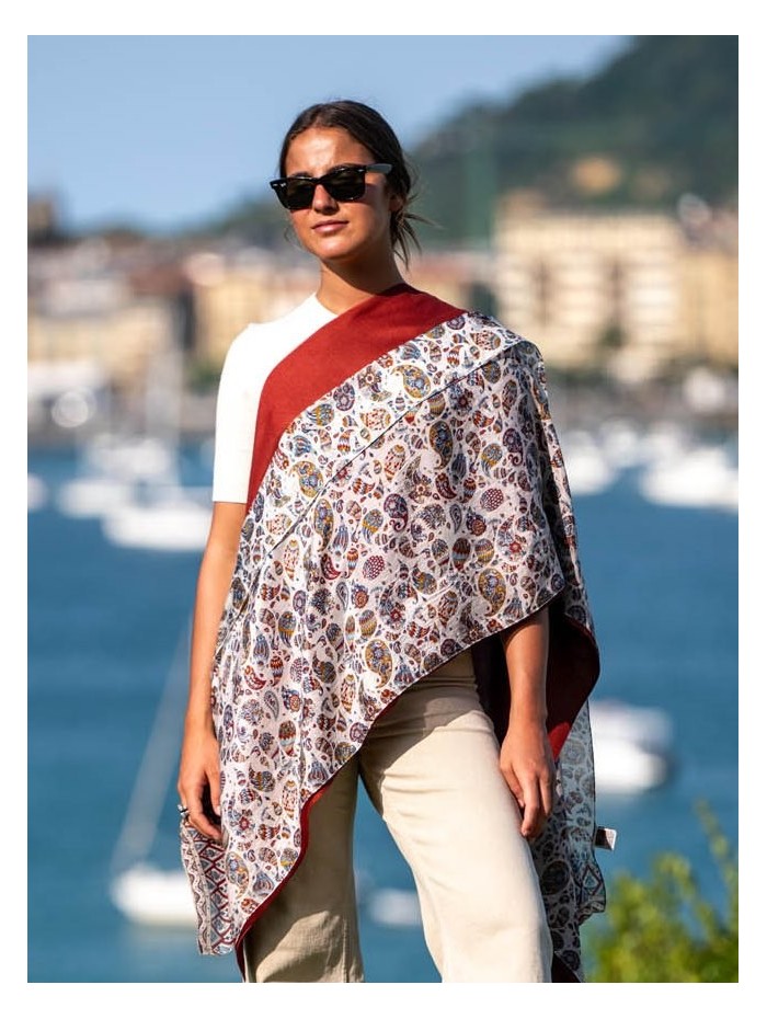 Foulard double en soie ASK28CD