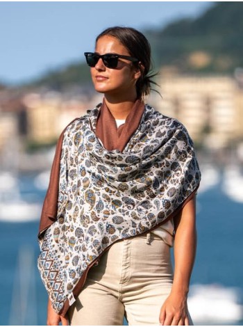 Double silk foulard ASK28CD