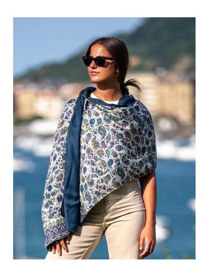 Double silk foulard ASK28CD