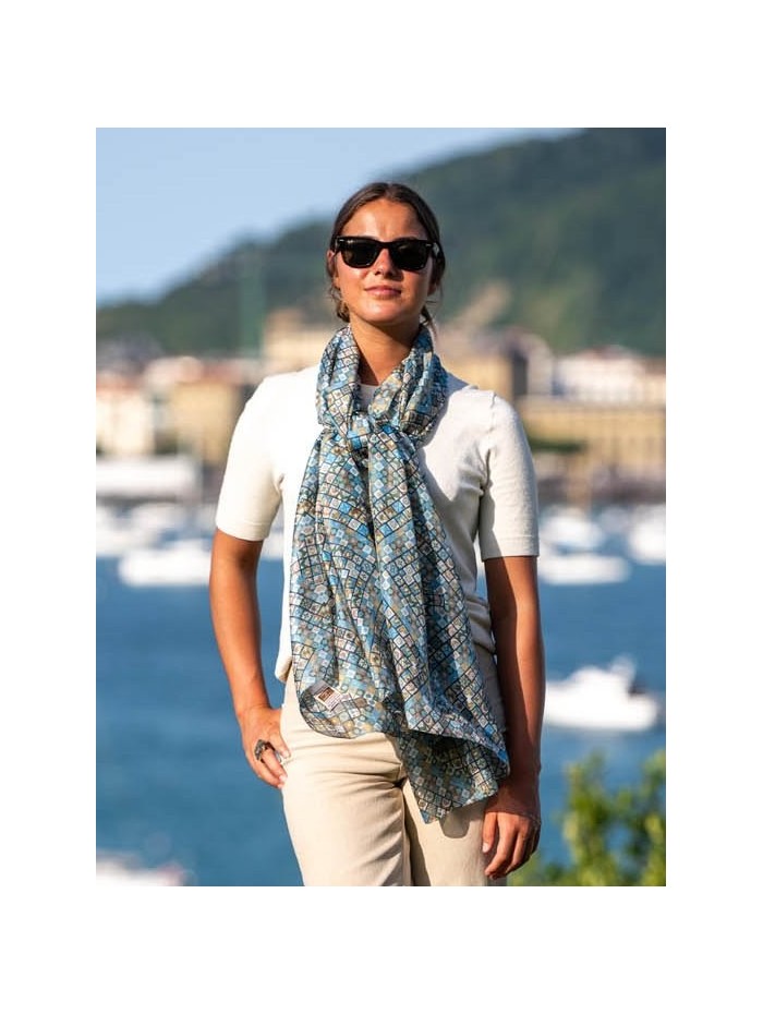 Foulard en soie ASK42C