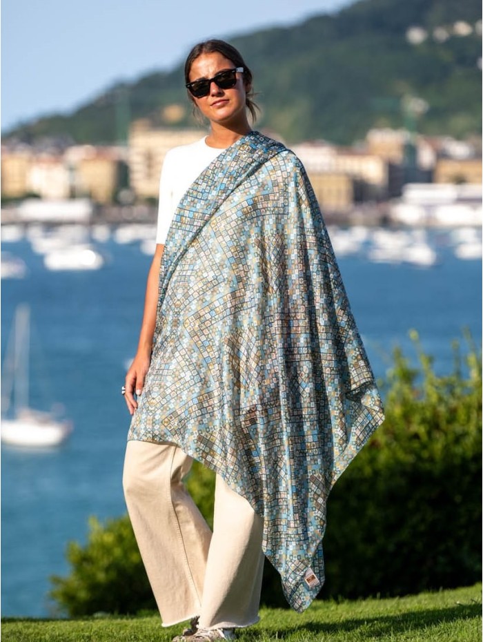 Foulard en soie ASK42C